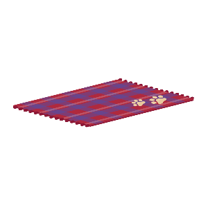 Arf Arf Academy Soft Tartan Rug