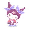 Prim & Proper Dolly Kuromi Plushie L