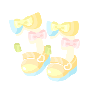 Summer Palette Fruit Parfait Shoes