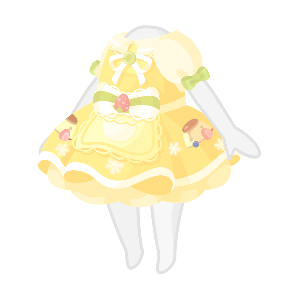 Sweet~ Pudding À La Mode Dress