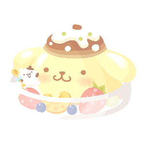 Pompompurin À La Mode Dish