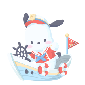 First-Rate First Mate♪ Pochacco Plushie XL