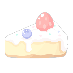 Slice of Party Cake