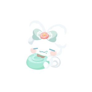 Dango Eating Cinnamoroll Plushie S