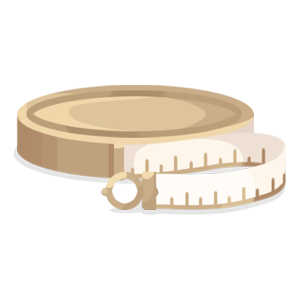 Workshop Tailor's Tape Measure Table