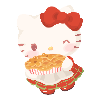 Apple Pie Baker Hello Kitty Plushie XL