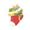 Christmas Stocking Full of Presents