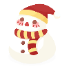 Little Handmade Snowman