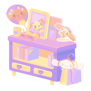 Filled with Cinnamoangels Merch Chest