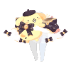 Pompompurin Hugging Honey Overskirt