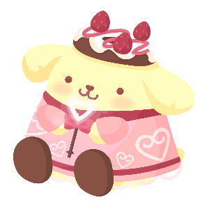 Magical Chocolate Pompompurin Plushie M