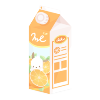 Full of Vitamin Pochacco Orange Juice