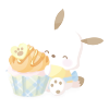 2023 Pochacco Birthday Cupcake