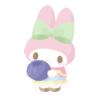 Getting Ready for Brunch My Melody Plushie S