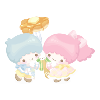 Let's Have Pancakes♪ Kiki & Lala Plushie L