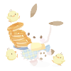 Pancakes are Ready♪ Pochacco Plushie XL