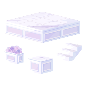 Violet Mansion Floor Structure Set