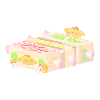 Soft Fruit Sandwiches Bed with Pompompurin