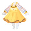 Mischievous Pompompurin Salopette Dress