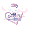 Cinnamoroll's Youthful Paper Plane Flower