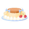 Pompompurin's Favorite Pudding Table