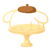 Pompompurin Glass Dessert Dome