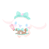 Fluffy Bubble Time Cinnamoroll Plushie S