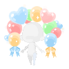 So Many Balloons to Enjoy Effect