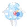 Puffy♪ Cloud Balloon Dress