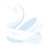 Pure White Swan Balloon