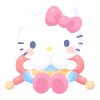 Balloon Fashionista Hello Kitty Plushie M