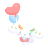 A Balloon Parade♪ Cinnamoroll Plushie L