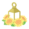 Adorned with Sunflowers Lantern