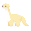 Fluffy Mini Brachiosaurus