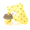 Hugging Honey Lemon Bottle Moppu Plushie M