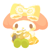 I Like Sweet Honey♪ My Melody Plushie L