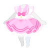 Tuxedosam's Pink Sailor Dress