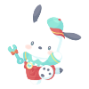 One Stop Repair Shop Pochacco Plushie L