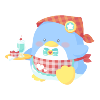 Diner Owner Tuxedosam Plushie L