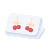 Small Cherry Earrings