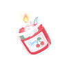 Surrounded by Sweet Scents♪ Cherry Candle