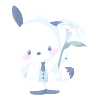 Gifting a White Lily Pochacco Plushie M