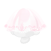 Filled With Never Ending Dream Rose Veil