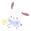 Having Fun at the Aquarium Pochacco Plushie L