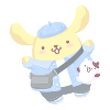 Excited at the Aquarium Pompompurin Plushie XL