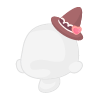 Sweet Witch's Mini Hat