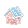 Blue Candy House Set