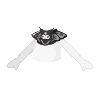 The Dark Mansion's Butler Kuromi Bow Tie