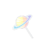 I Found a Planet♪ Saturn Lollipop