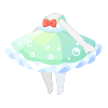 Fizzing Bubbles Melon Soda Dress